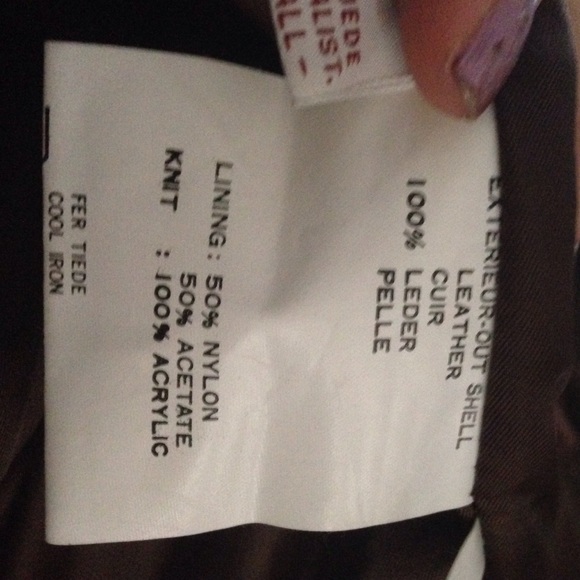 ❌SOLD❌ Authentic leather vintage 70s jacket - Picture 3 of 3