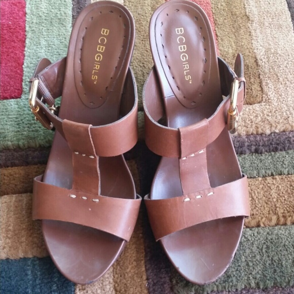 "BCBGirls" Sandals with Wedge