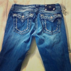 Miss Me Denim capris