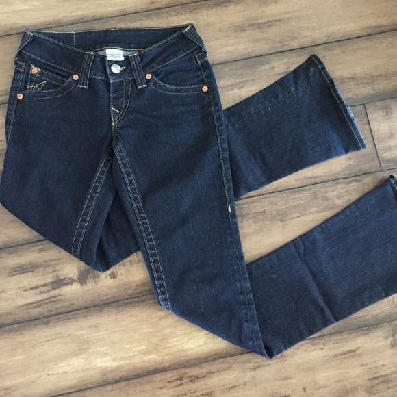 True Religion "Gina" size 25 dark wash boot cut