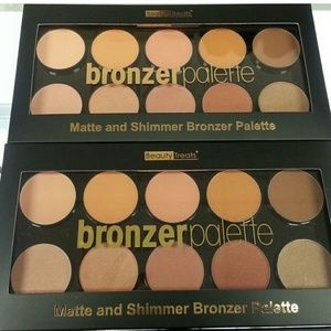 Matte and shimmer Bronzer Palette