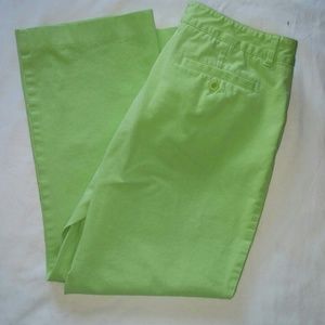 🌴LIME GREEN LILLY PULITZER CAPRI'S🌴