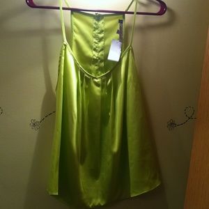 Lime green blouse