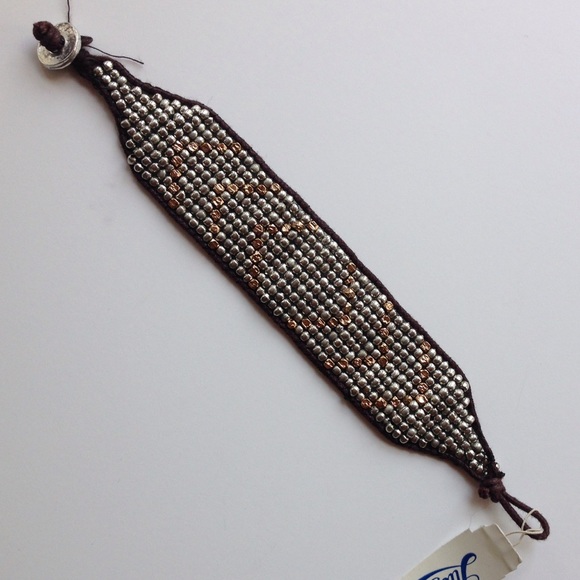 Lucky Seed Bead Cuff