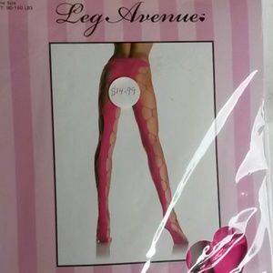 Leg Avenue Hexagon net pantyhose