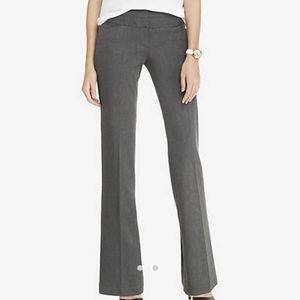 NWOT Express gray editor pants size 0 LONG