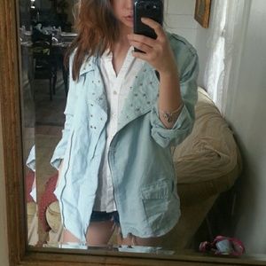Pacsun oversized studded Jacket (make an offer)