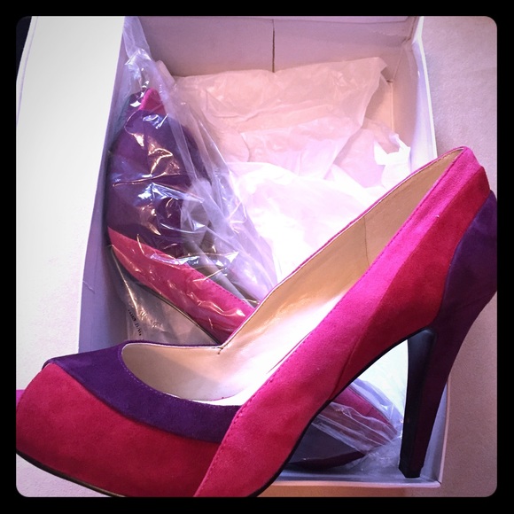 Nine West Peep Toe Pumps