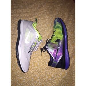 Nike Free TR Fit 4/5💜💚
