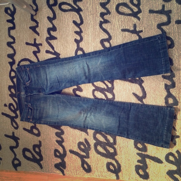 7 for all mankind jeans (boot cut)