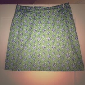 Vibetard vine starfish printed skirt