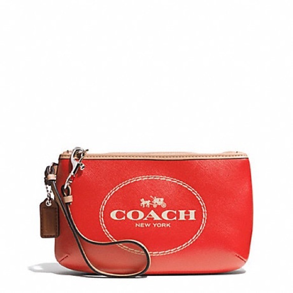 Coach Handbags - FINAL price!! NWT Coach Horse & Carriage Wristlet