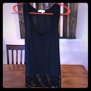 Dressy black tank