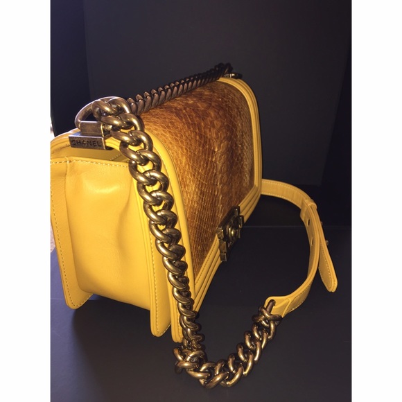 *limited edition* Python Channel Boy Bag - Picture 2 of 3