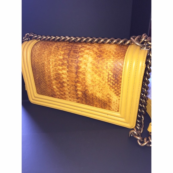 *limited edition* Python Channel Boy Bag - Picture 3 of 3