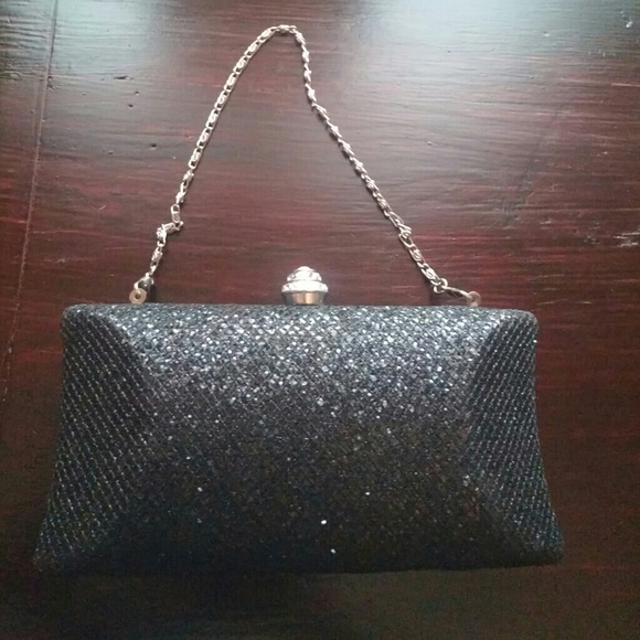 Black little clutch