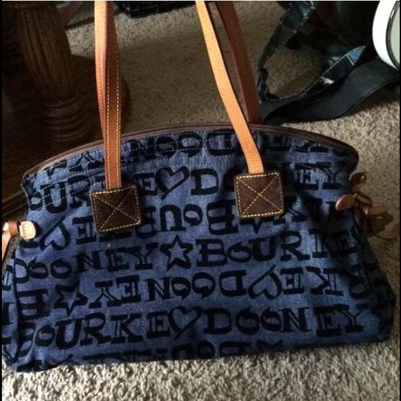 Denim Dooney and Bourke, large bag.