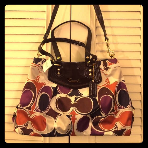 Brand New Ashley Satchel Coach Bag - Picture 1 of 4