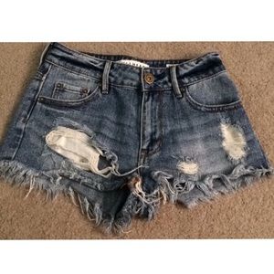 High wasted shorts from Pacsun