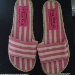 Juicy Couture flip flops