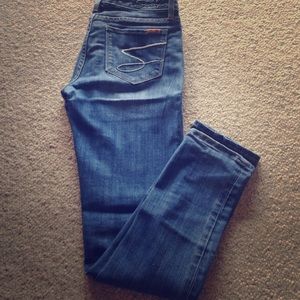 7 "for all man kind" skinny jeans!