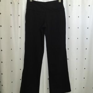 Lululemon black yoga pants size 8