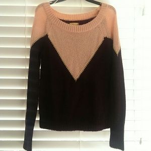 Purple & pink sweater