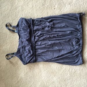 Cute gray tank top, with built in bra