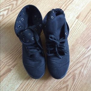 Black high tops