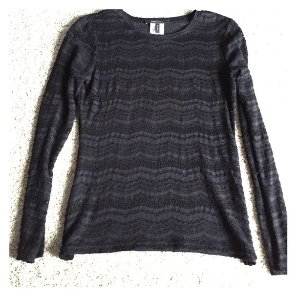 BCBG Maxazria lace blouse