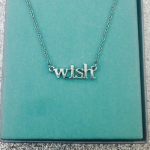 a WISH is a dream a heart makes 💎 Necklace