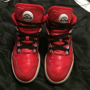 Reebok pump basketball shoes
