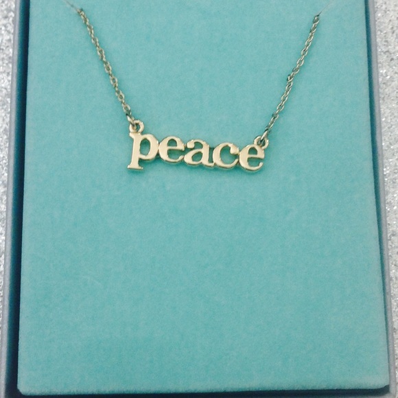 Peace, Love, & Hope 💎 Necklace
