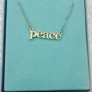 Peace, Love, & Hope 💎 Necklace