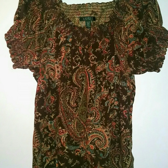 Ralph Lauren paisley print