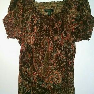 Ralph Lauren paisley print