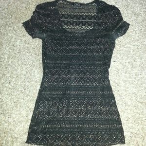 Deb Black and Gold Shirt