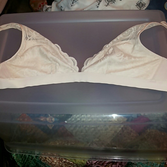 Pink bra