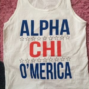 Alpha Chi Omega tank!