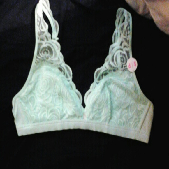 Mint green bralette