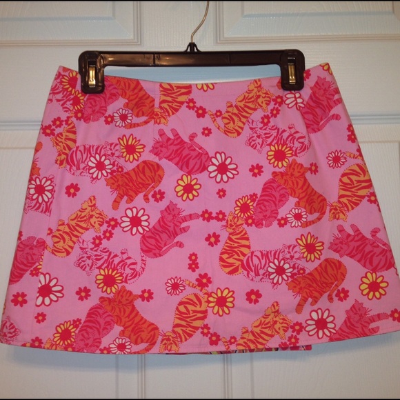 Reversible Lilly Pulitzer skirt