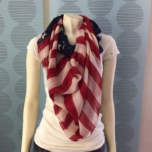 Red white and blue Scarf