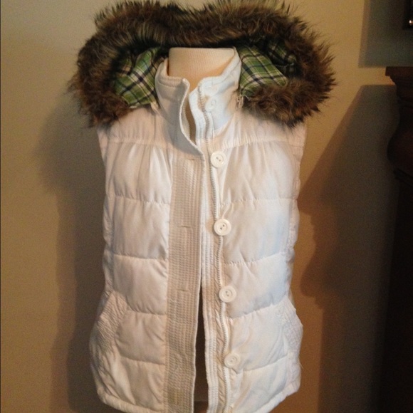 Aeropostale Jackets & Blazers - vest with hood. Last markdown.