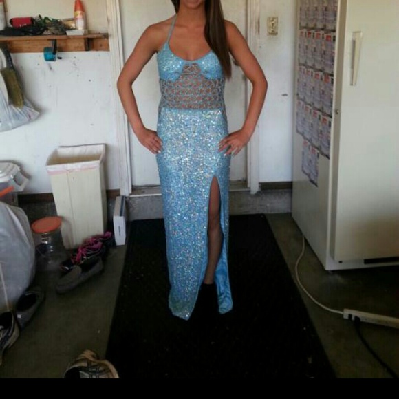 Blue Prom Dress! - Picture 1 of 2