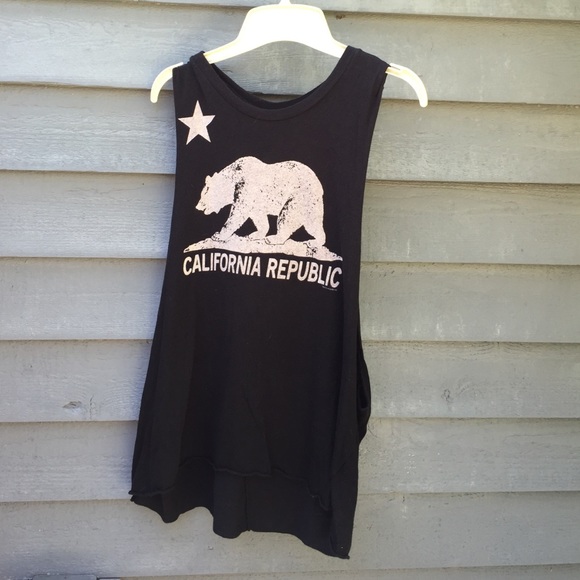 black California republic tank top