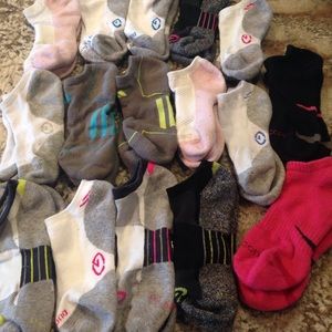 Huge lot of running socks. 16 pair!