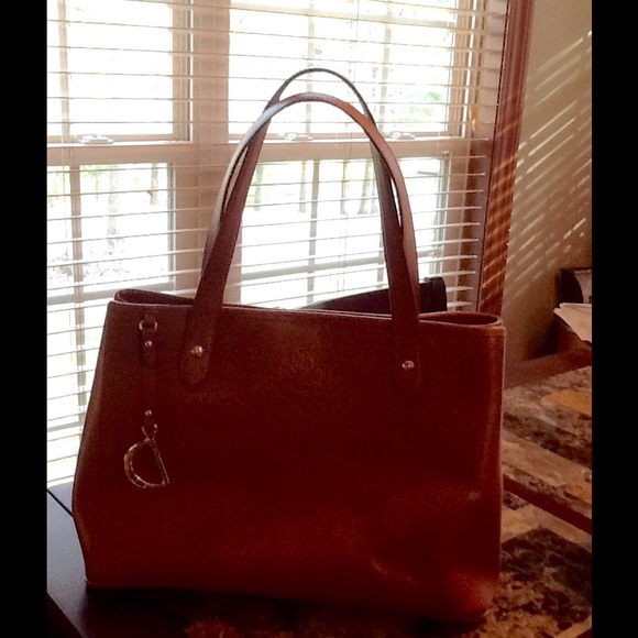 Ralph Lauren leather shoulder bag