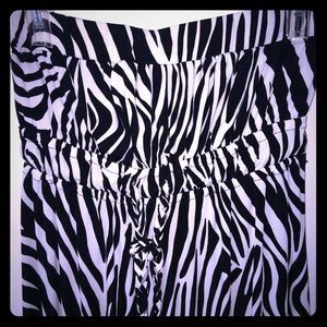 Zebra maci dress