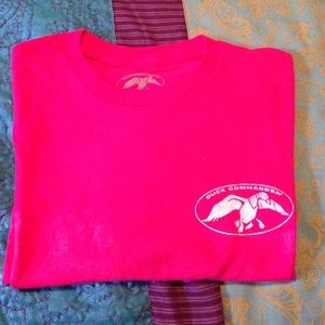 Hot Pink Duck Commander Duck Dynasty Shirt