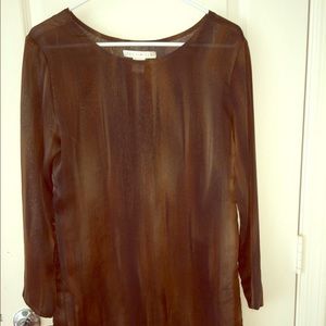 Sheer tunic.  NWOT
